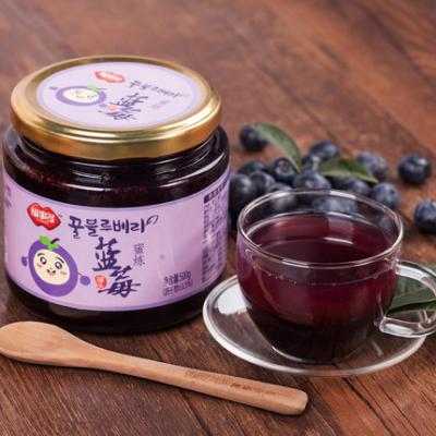 福事多蜂蜜蓝莓茶500g/瓶