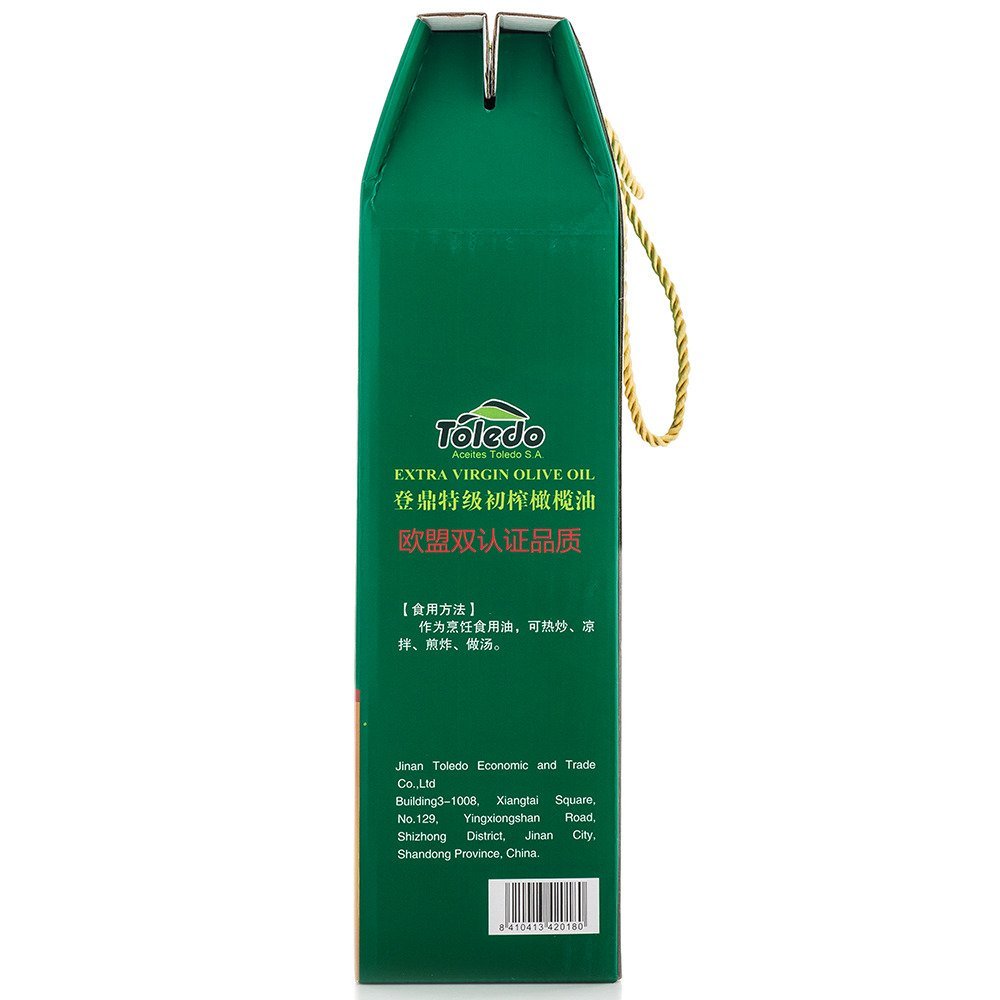 登鼎Dintel 特级初榨橄榄油礼盒 500ml*2